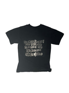 Black "CLAIRE" T-Shirt