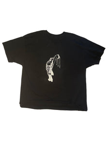 Black "CLAIRE" T-Shirt