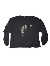 Load image into Gallery viewer, Black &quot;CLAIRE&quot; Longsleeve
