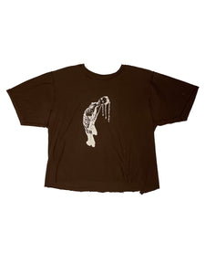 Dark Brown "CLAIRE" T-Shirt