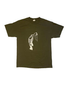 Dark Green "CLAIRE" T-Shirt