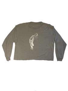 Gray "CLAIRE" Longsleeve