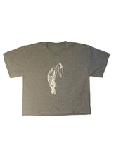 Load image into Gallery viewer, Gray &quot;CLAIRE&quot; T-Shirt
