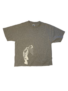 Gray "CLAIRE" T-Shirt