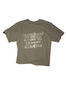 Gray "CLAIRE" T-shirt