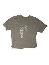 Load image into Gallery viewer, Gray &quot;CLAIRE&quot; T-shirt
