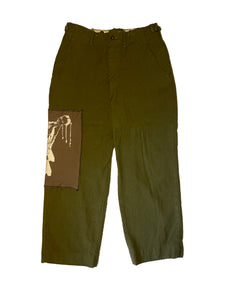 Green "CLAIRE" Pants